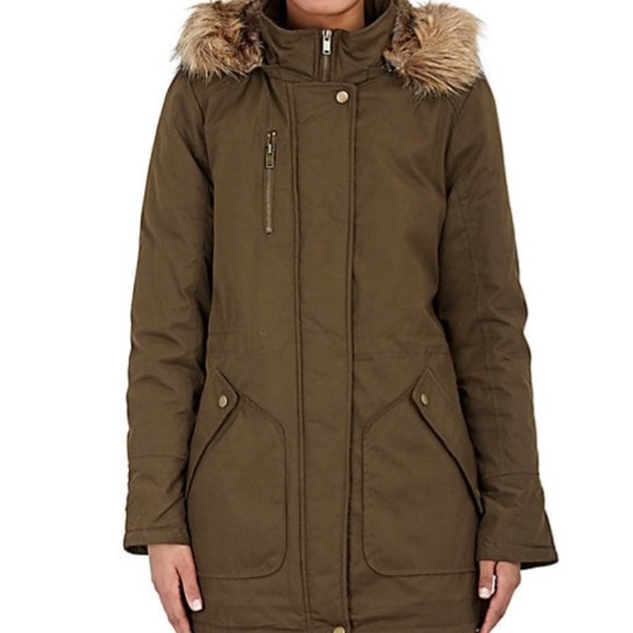 Barneys New York Jackets & Blazers - Barneys Fur-Lined Parka